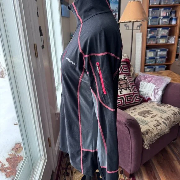 Columbia Omni Heat Athletic top  Quarter Zip Medium - Picture 4 of 10